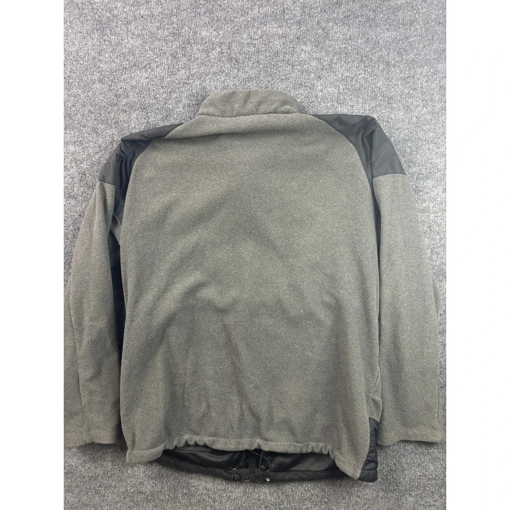 The North Face Denali Fleece‎ Jacket Mens XL Gray Black Full Zip Outdoor Coat